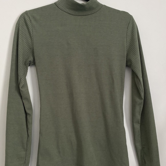Mint Green/Sage | Ribbed Turtleneck - Picture 1 of 1